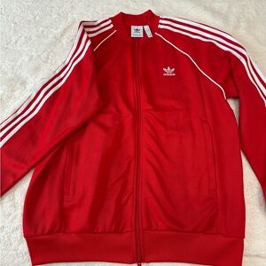 Adidas full zip track jacket